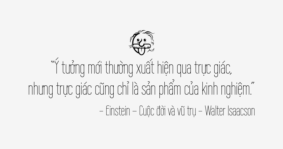 Ngày ngày viết chữ | Hãy sống như Einstein