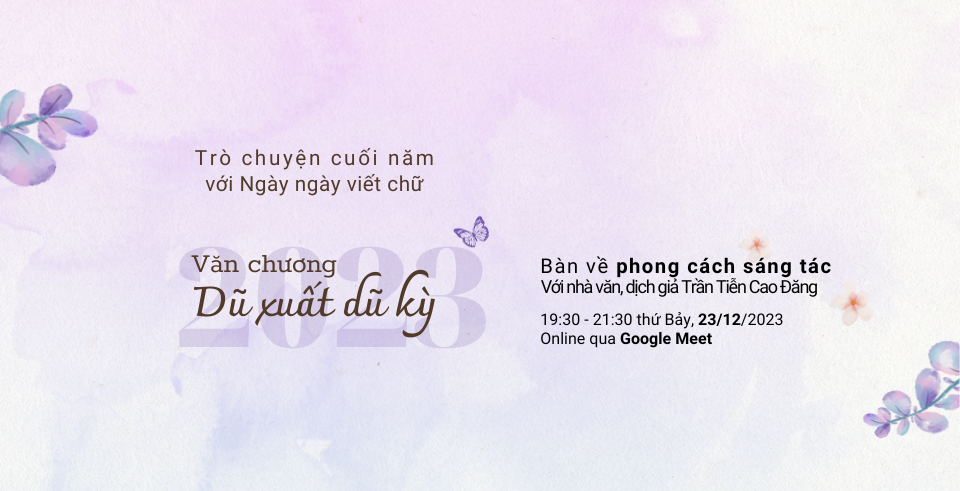 2023 – Văn chương Dũ xuất dũ kỳ