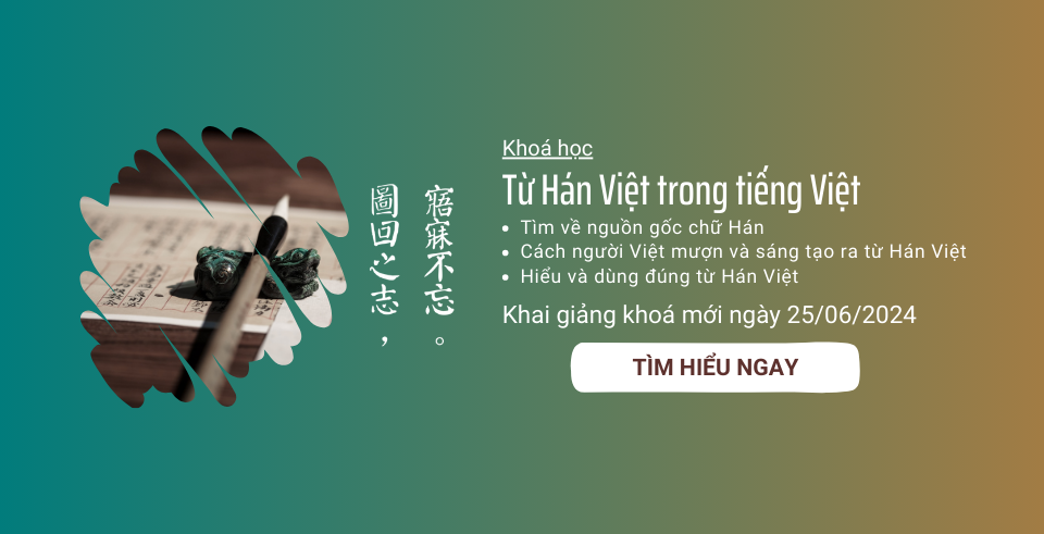 Từ Hán Việt trong tiếng Việt 2024