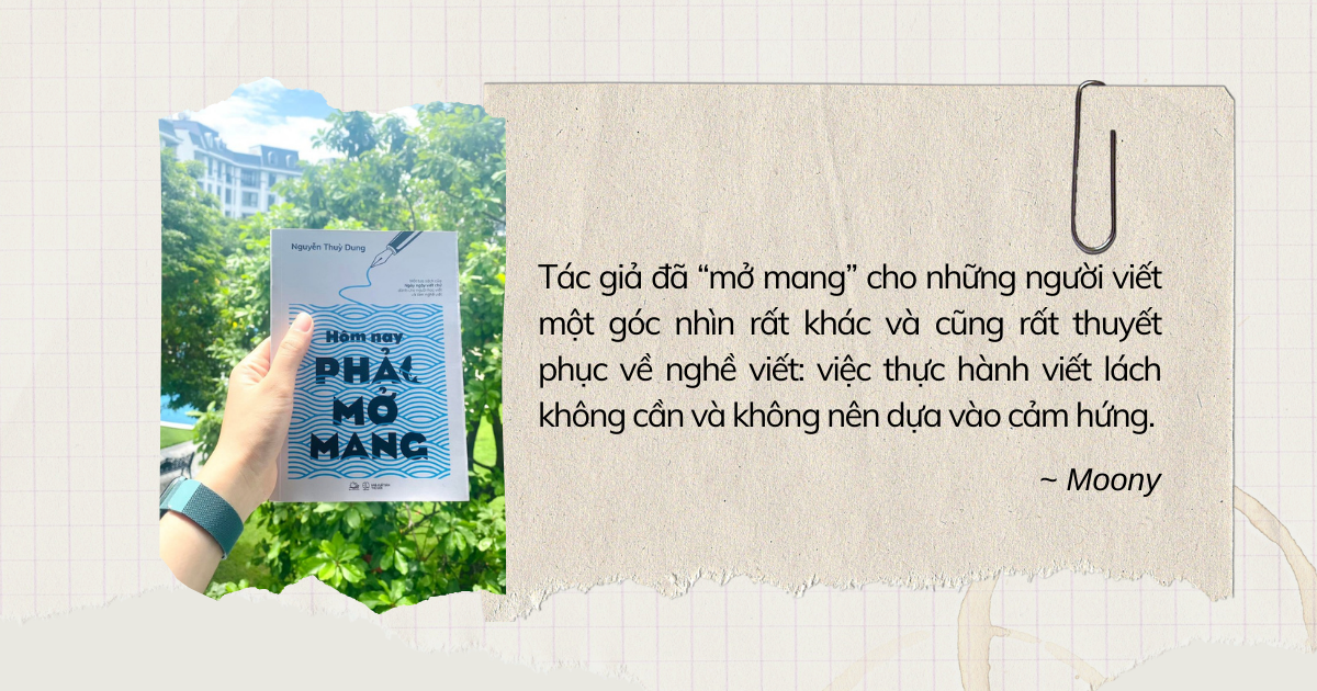 Hôm nay phải mở mang - Sách cho tay viết vỡ lòng hoặc muốn "thoát kiếp" vỡ lòng