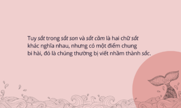 “Sắt cầm” và “sắt son”