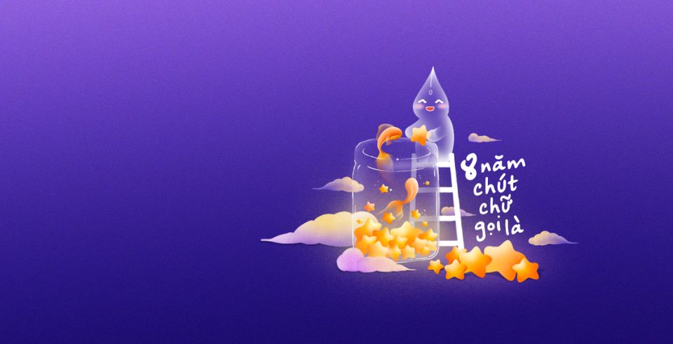 8 năm chút chữ gọi là