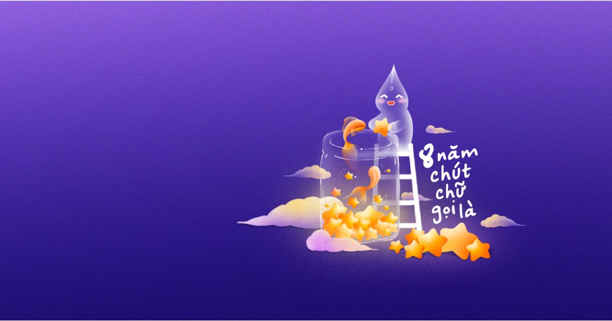 8 năm chút chữ gọi là