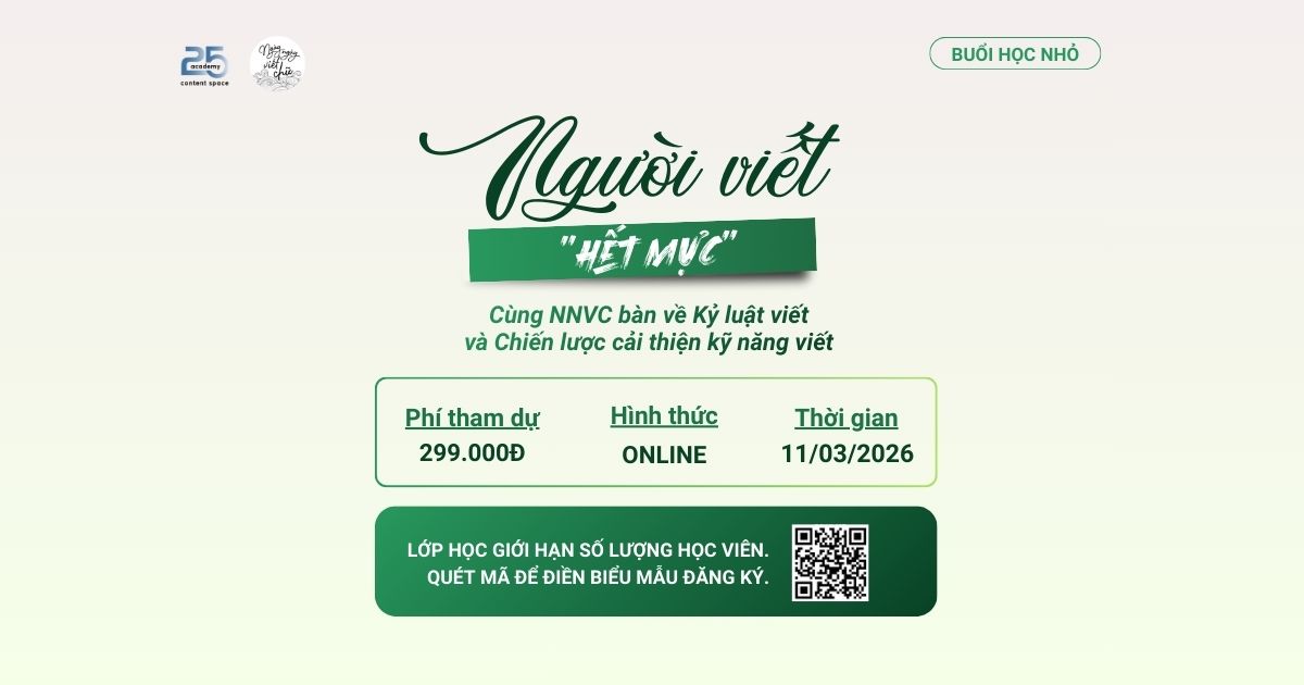 Người viết "hết mực" – Ngày ngày viết chữ