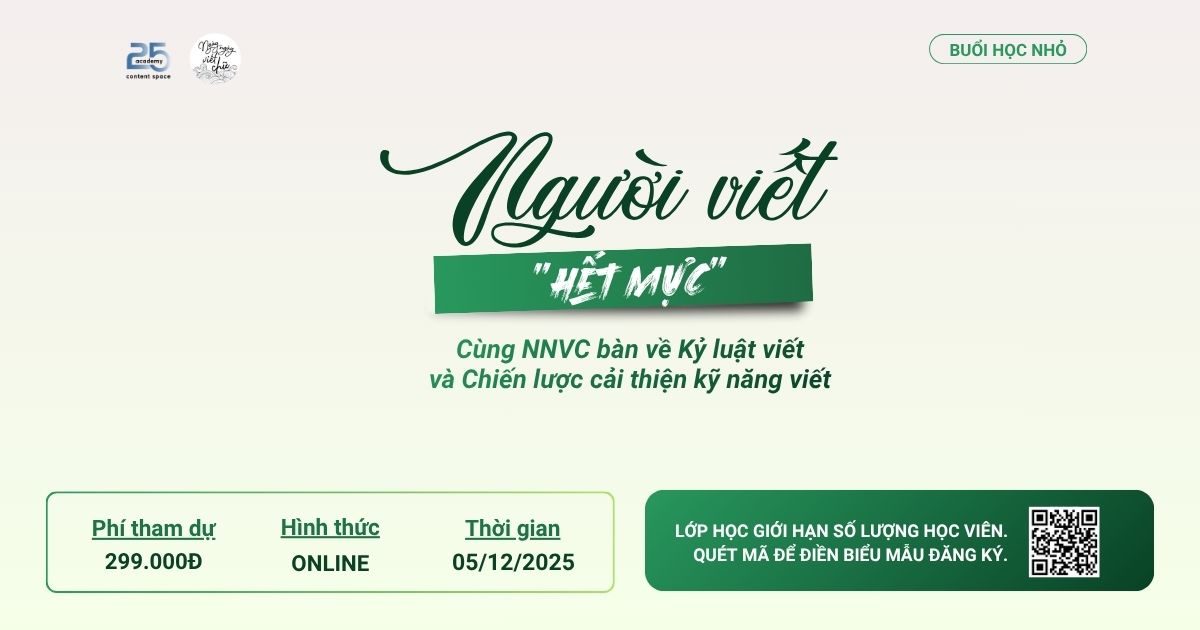 Người viết "hết mực" – Ngày ngày viết chữ
