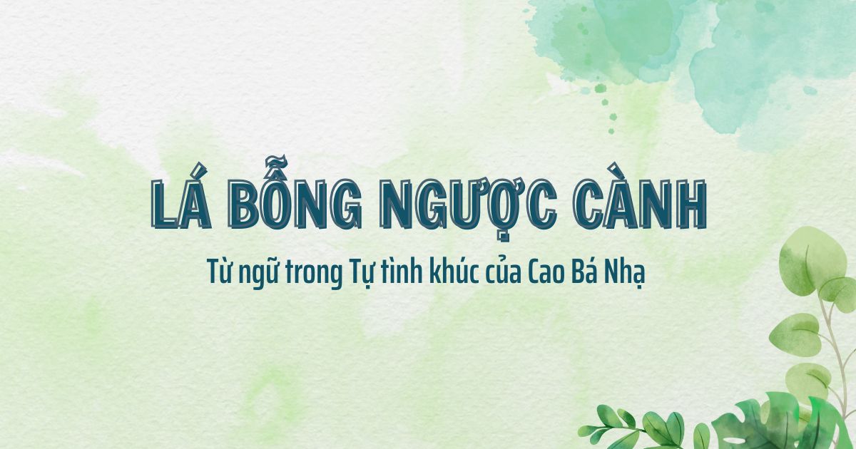 Tự tình khúc - Cao Bá Nhạ | Ngày ngày viết chữ