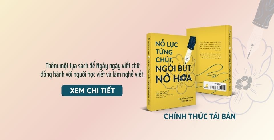 Sách Nỗ lực từng chút, ngòi bút nở hoa của Ngày ngày viết chữ